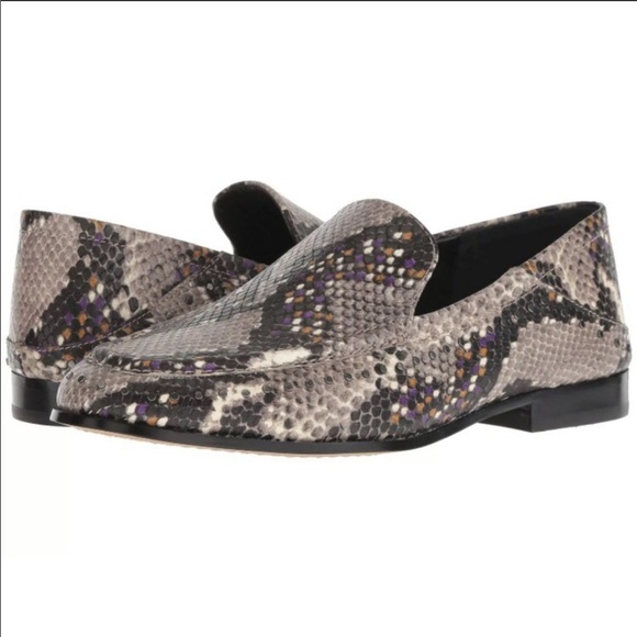 Vince Camuto | Shoes | Vince Camuto Snake Print Jendeya Lowheel Loafer ...